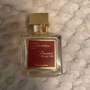 Maison Francis Kurkdjian Baccarat Rouge 540 Bottle - Red & Gold Accents
